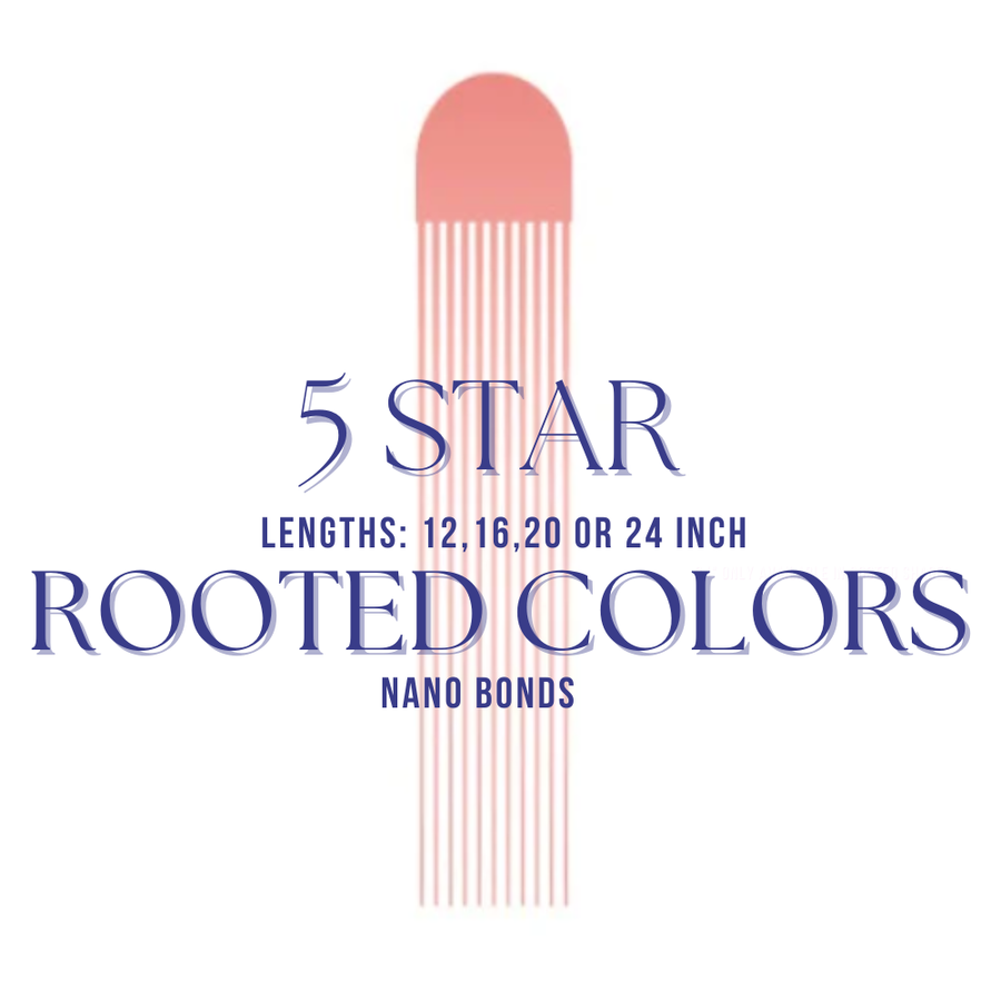 Hairdreams | 5 Star Fusion Extensions (Rooted Shades)