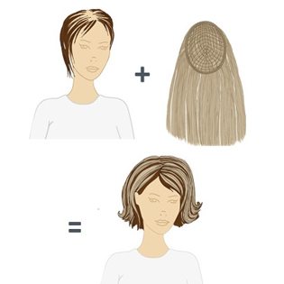 Hairdreams | Microline Custom Topper