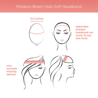 Madison Braid | Halo Soft Headband