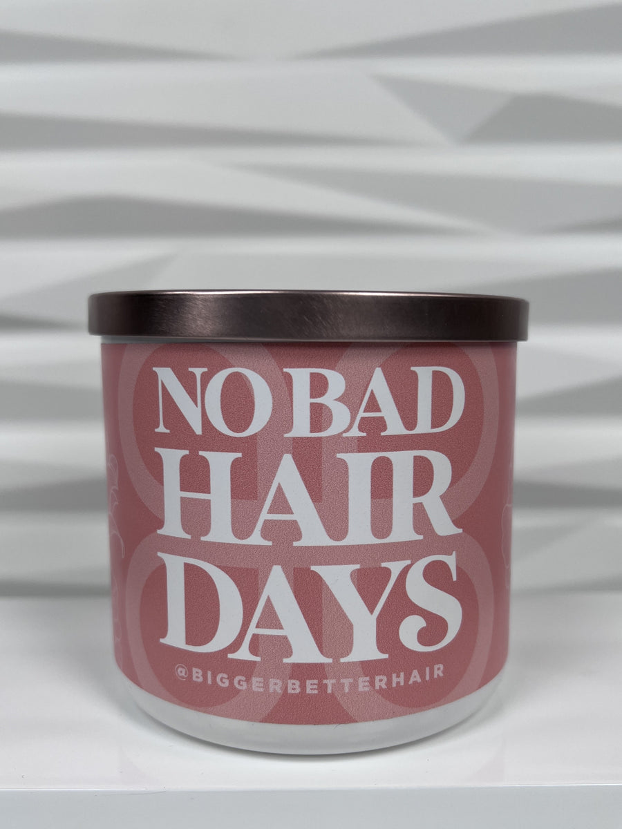 No Bad Hair Days Candle | @biggerbetterhair Exclusive Scents