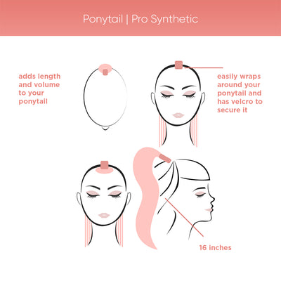 Ponytail | Pro Synthetic Hairdo
