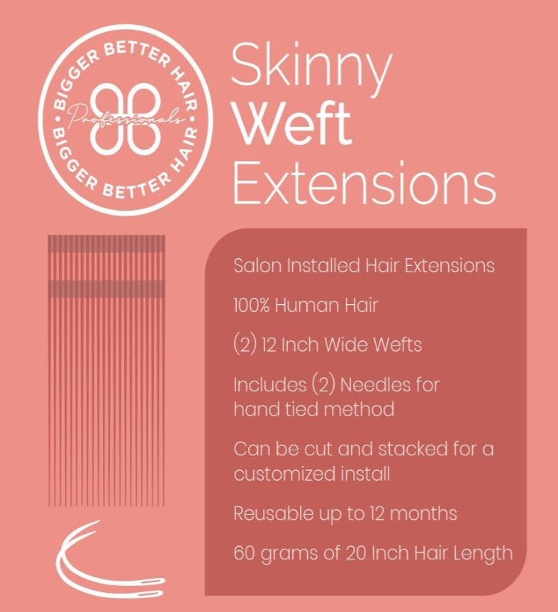 Salon Deposit : Hand Tied Extensions