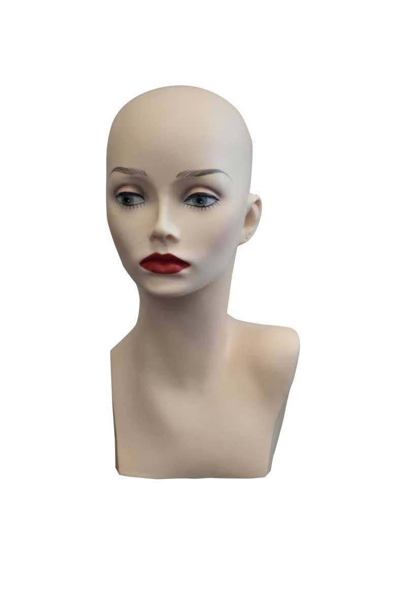 Wig Supplies - Rubber Mannequin 15"